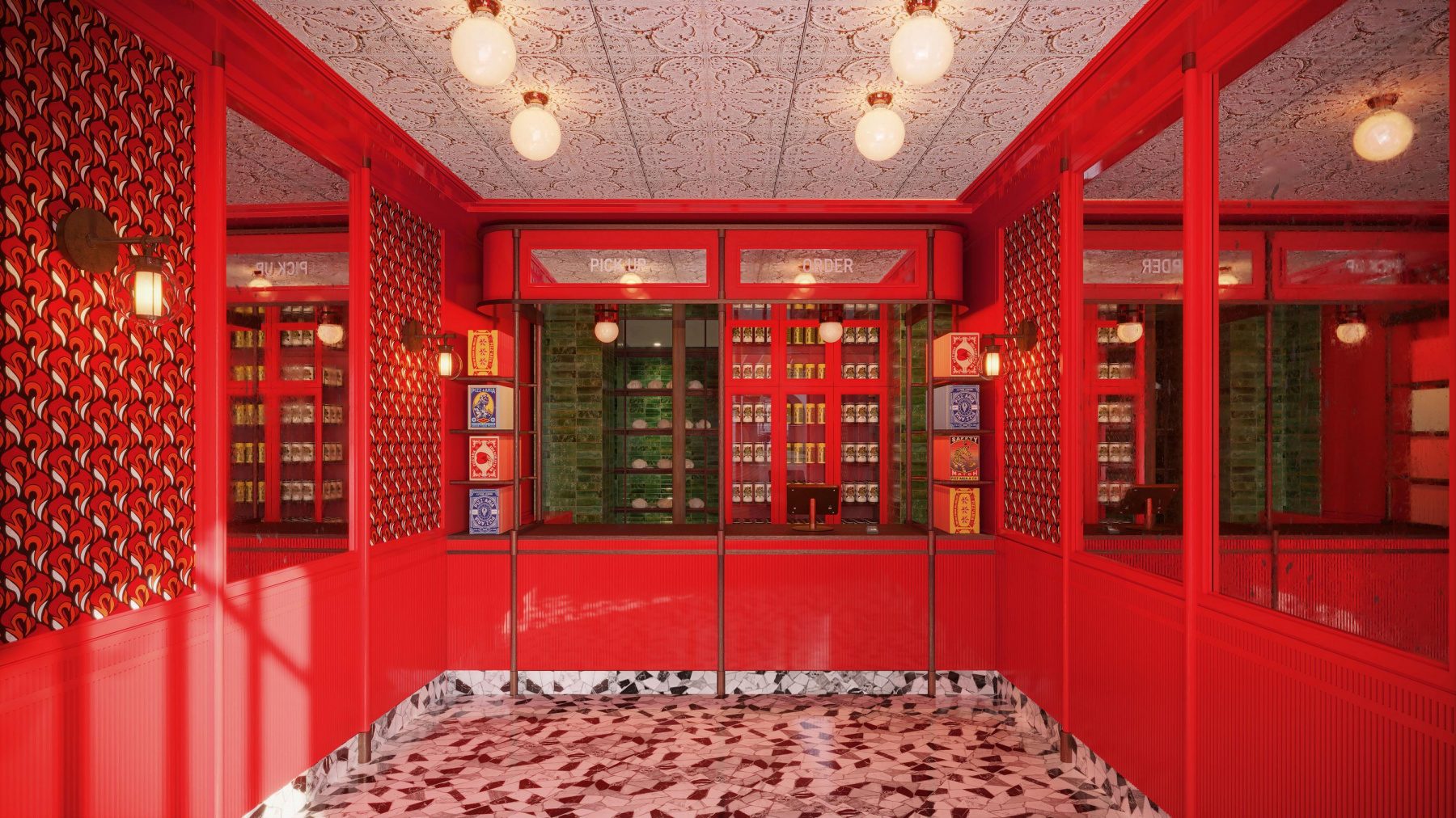 Pizz'aria, l'adresse où manger dans un décor à la Wes Anderson | Mint ...
